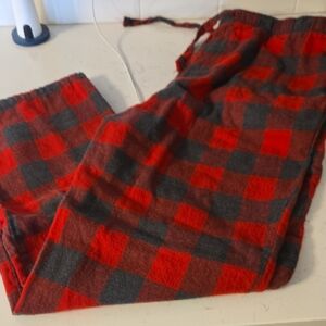 Old Navy Red and Gray Checkered Men's Joggers